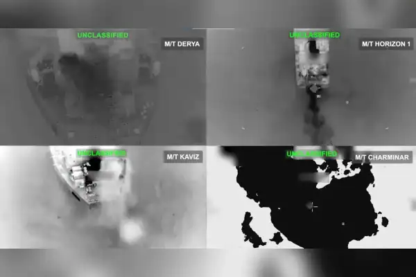 EUA dizem ter destruído cinco petroleiros iranianos; Irã afirma ter atacado bases na Jordânia
