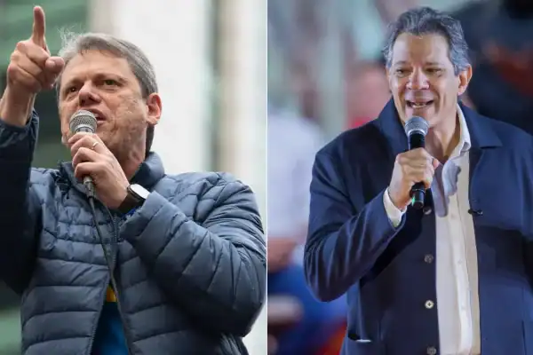 Pesquisa Quaest mostra Tarcísio com 42% e Haddad com 27% na disputa pelo governo de SP