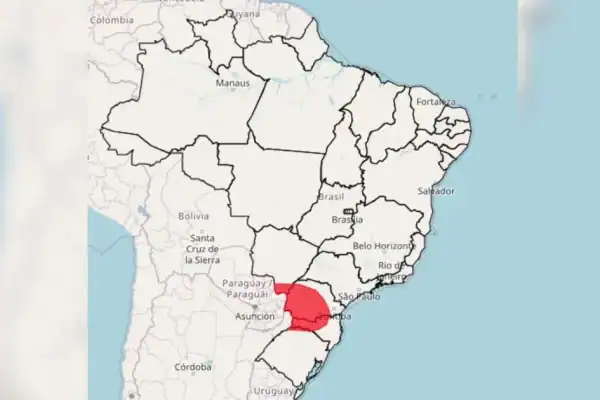 Inmet divulga alerta de tornados e microexplosões no Brasil e indica áreas de risco