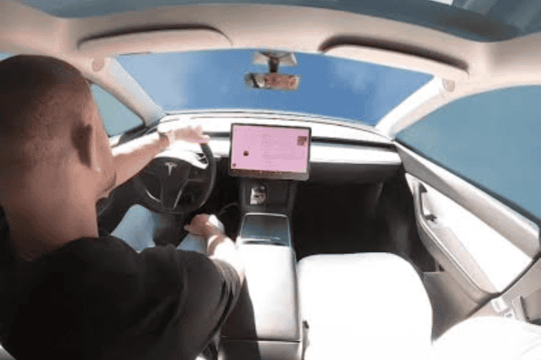 Homem brinca com Tesla Roadster voador para fugir do trânsito e vídeo viraliza
