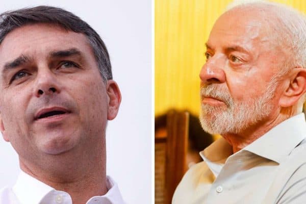Lula encurta distância, mas Flávio Bolsonaro mantém vantagem em nova pesquisa para o 2º turno