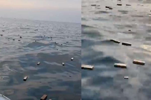Caixas de iPhones ficam à deriva no Estreito de Ormuz após navio ser atingido