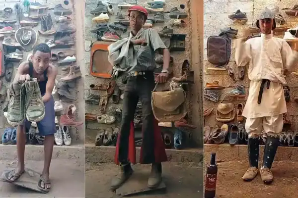 Adolescente de 15 anos viraliza ao criar roupas com lixo e chama atenção de marcas de luxo